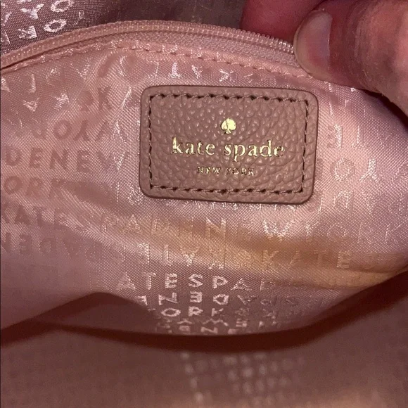 Kate Spade Light Pink pebble leather Tote Bag. Excellent condition! - Picture 10 of 10